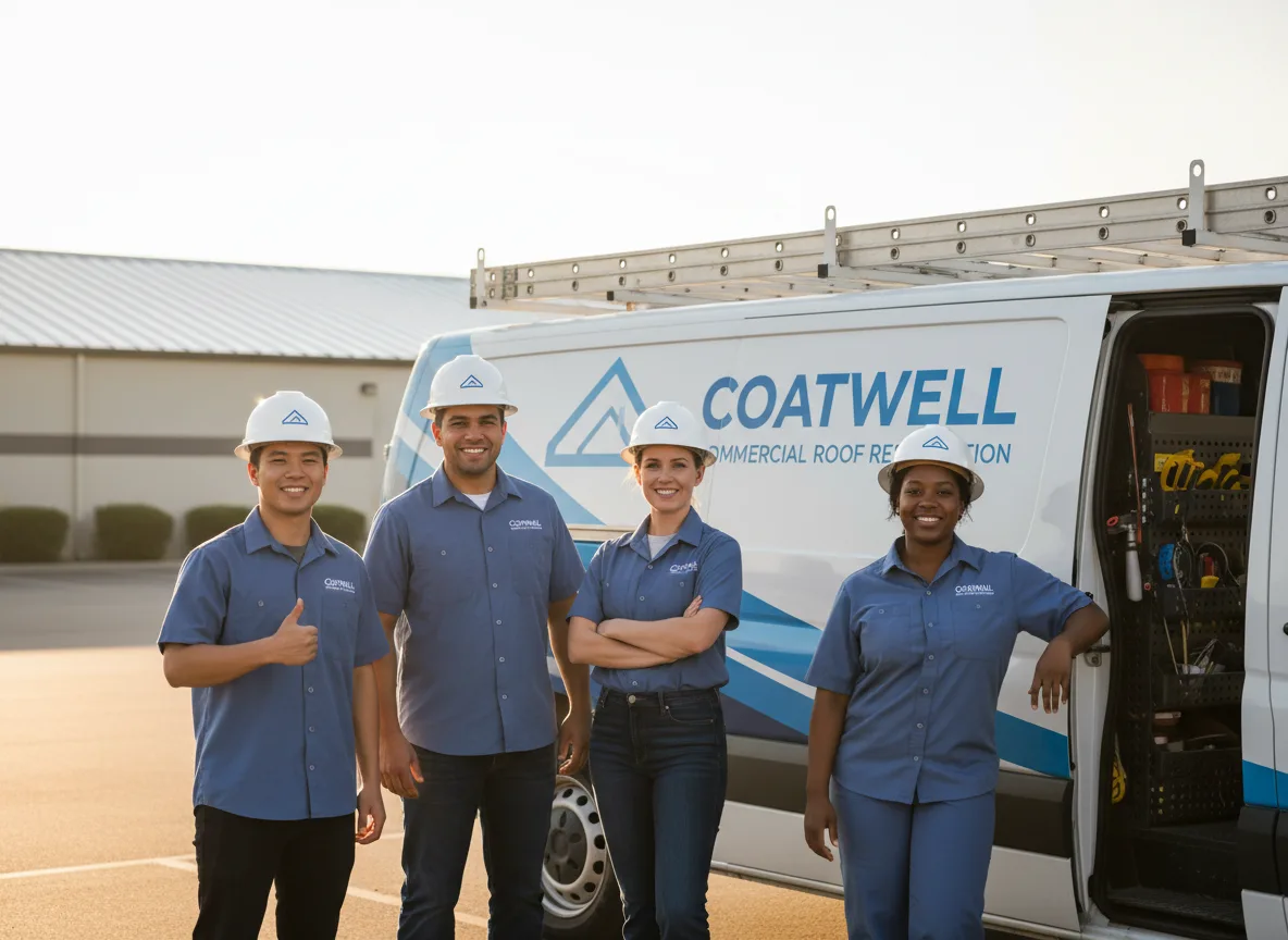 Commercial roof coating company in Campti, LA